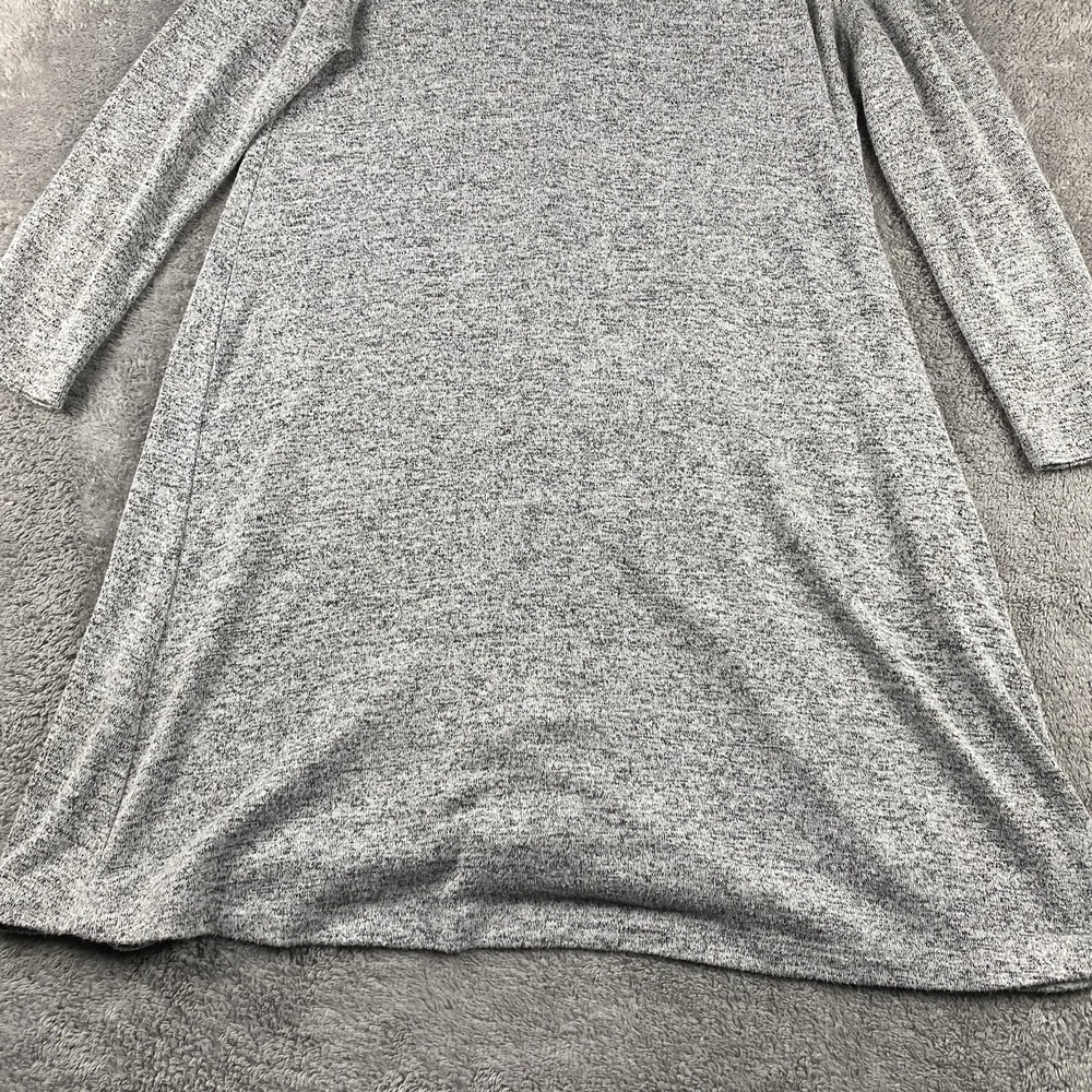 Forever 21 Tunic Dress Womens Large Gray 3/4‎ Sleeve - Picture 12 of 16